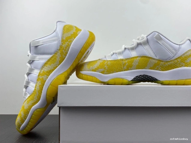 Yellow WMNS AH7860-107 Snakeskin Low 11 Air Jordan 0825